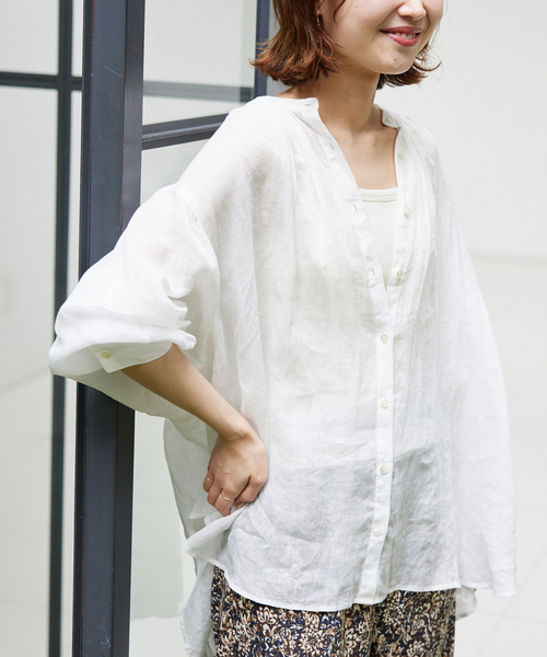 「SLOBE IENA」 長袖ブラウス FREE ブラック レディース_画像4