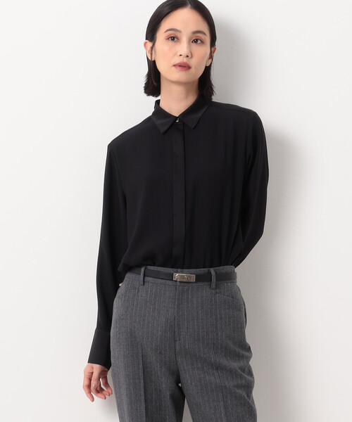 COMME CA（コムサ） ブラウス シャツ 「 TALLサイズ 」 プルエラバック
