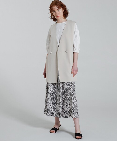 Ballsey（ボールジィ） ベスト 36 ベージュ レディース : ZOZOTOWN