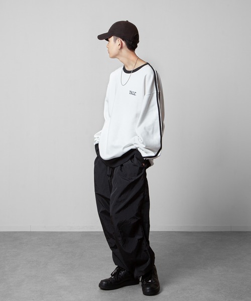 「ZIP FIVE」 スウェットカットソー MEDIUM ホワイト レディース_画像7