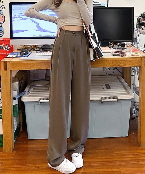 「Amulet」 スラックス L ピンク レディース_画像2