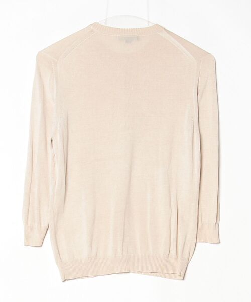 BURBERRY（バーバリー） 7分袖ニットカーディガン 38 ベージュ