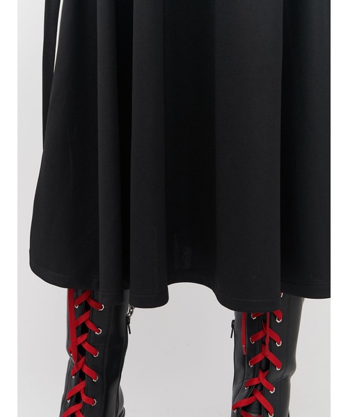 PAMEO POSE（パメオ ポーズ） 長袖ワンピース FREE レッド レディース