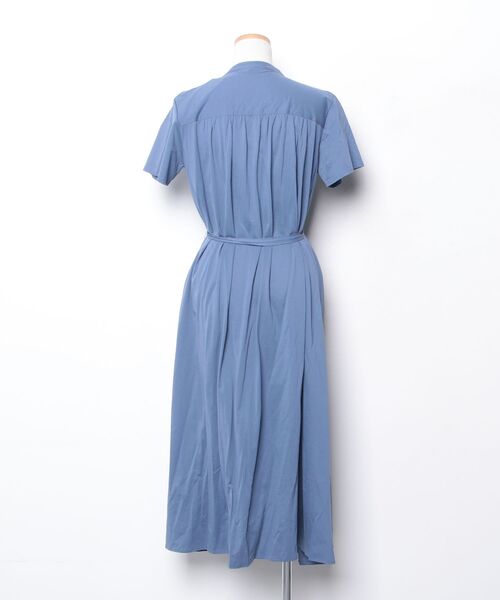 「MACKINTOSH PHILOSOPHY」 半袖ワンピース 38 ブルー レディースの画像