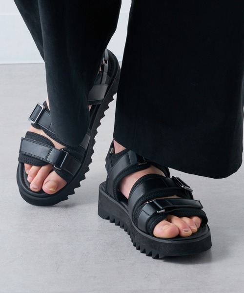 MAISON CLUB（メゾンクラブ） サンダル 「MAISON CLUB」厚底SHARK SOLE