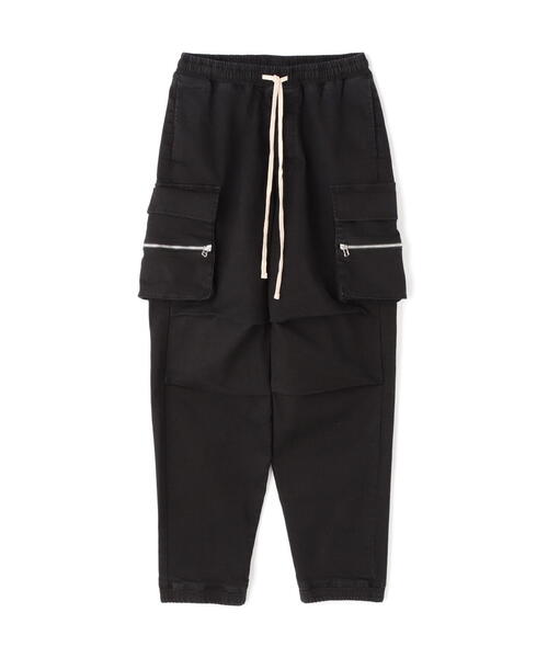 「DANKE SCHON」 カーゴパンツ SMALL ブラック メンズ_画像2