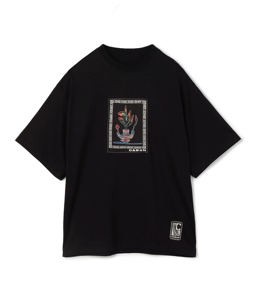 CABaN（キャバン） 半袖Tシャツ M ブラック系その他 メンズ : ZOZOTOWN 