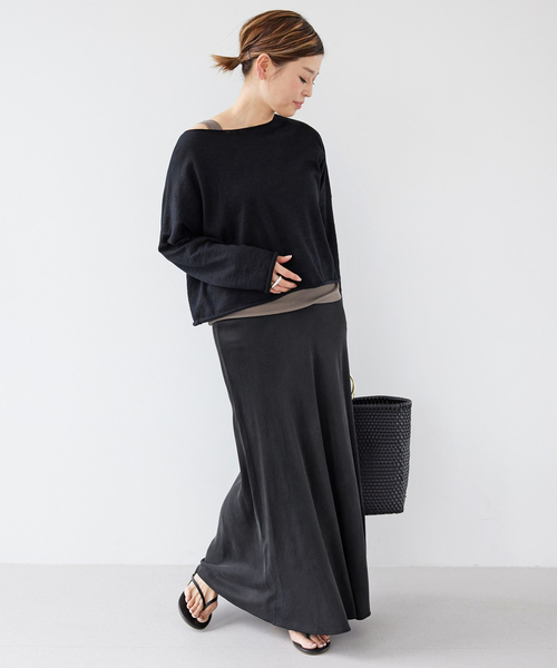 DEUXIEME CLASS エブリデイアイライク プリーツロングスカート Deuxieme Classe（ドゥーズィエムクラス） 「EVERYDAY I LIKE.」ロング