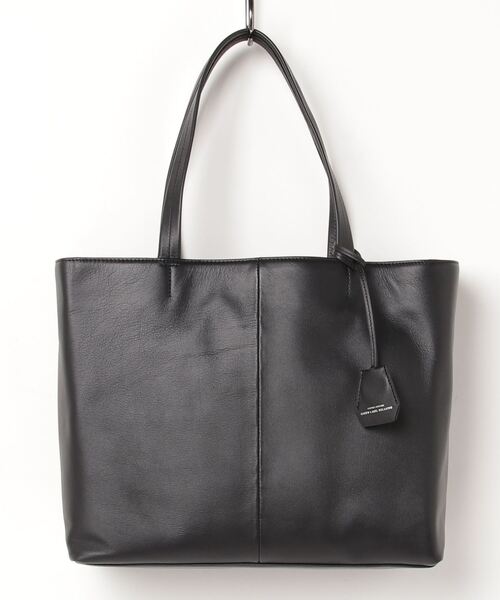 グリーンレーベル リラクシング　A4可 キャンバス　レザー　トートバッグ　黒 green label relaxing（グリーンレーベルリラクシング） トートバッグ