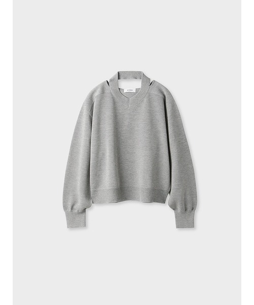 「MIESROHE」 長袖ニット FREE ホワイト レディース_画像4