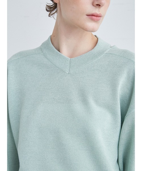 「MIESROHE」 長袖ニット FREE ホワイト レディース_画像9