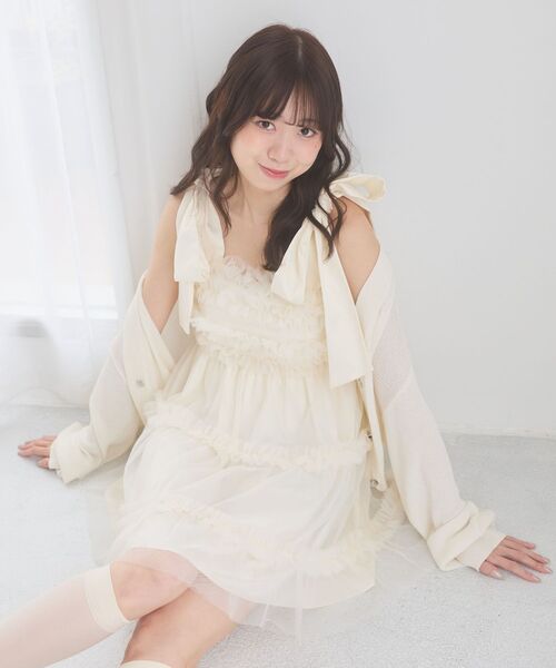MAJESTIC LEGON（マジェスティックレゴン） ワンピース フリルチュール