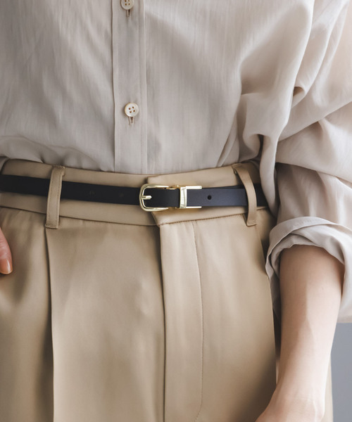 LEFIJE（レフィエ） ベルト リバーシブルベルト(レザー) レディース