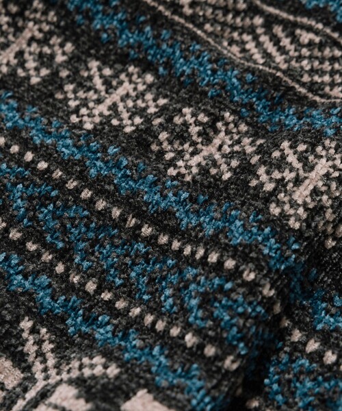 「FREAK'S STORE」 長袖ニット MEDIUM ブラウン メンズ_画像9