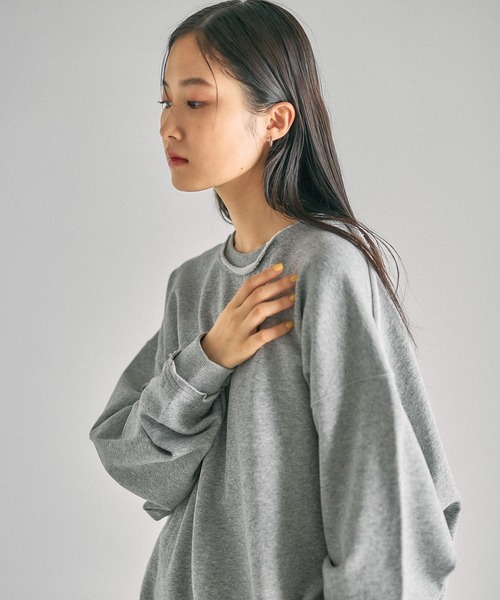 極美品 02-03 ブレシア バッチョ 10番 長袖 Lサイズ LEPSIM（レプシィム） トレーナー スウェット BIG裏毛長袖チュニック