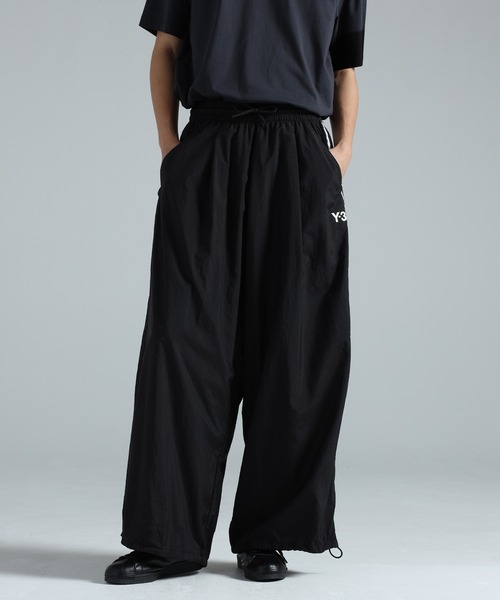 Y3 パンツ Y-3 パンツ RAW EDGE 3 STRIPES WIDE PANTS メンズ レディース