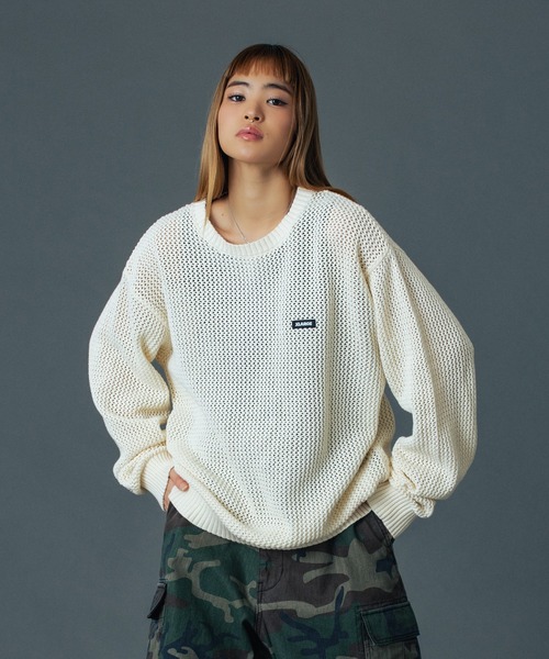 XLARGE（エクストラ ラージ） セーター ニット MESH SWEATER メンズ