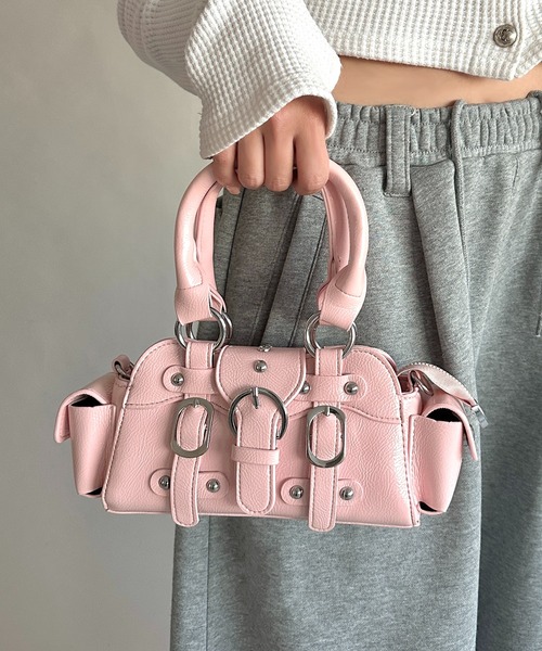 フレイ♡パール付♡ミニバッグ LEPSIM（レプシィム） ショルダーバッグ バッグ 「入卒式／セレモニー