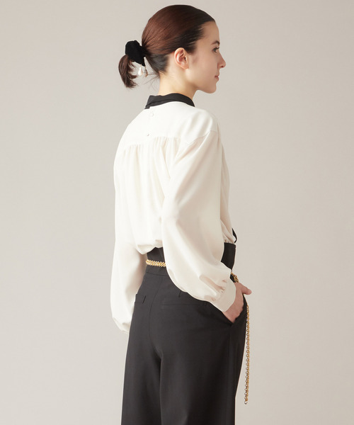 「martinique」 長袖ブラウス FREE ピンク レディース_画像2