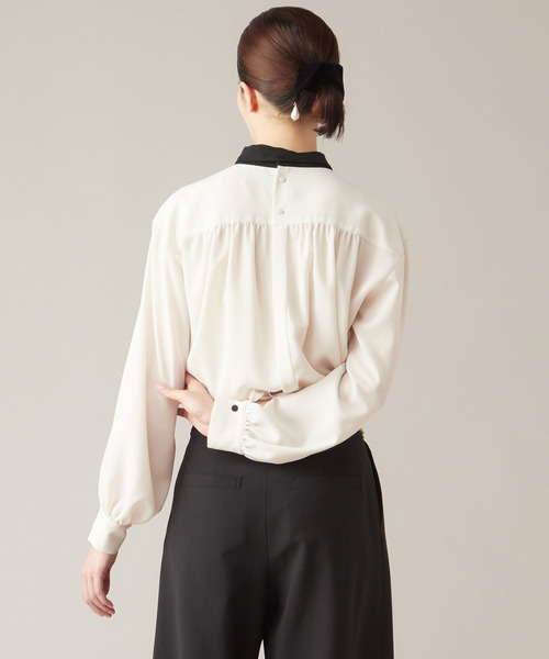 「martinique」 長袖ブラウス FREE ピンク レディース_画像3