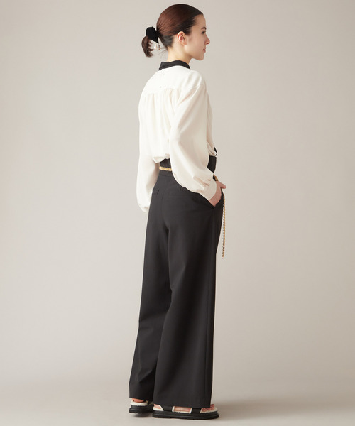 「martinique」 長袖ブラウス FREE ピンク レディース_画像6