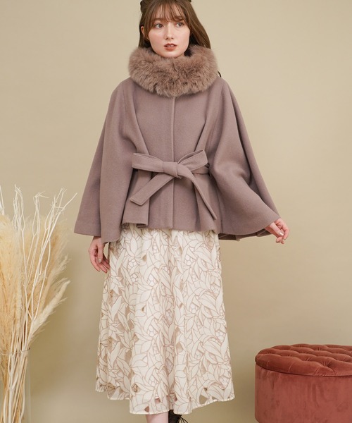 「NOELA」 ロングスカート S ベージュ レディース_画像9