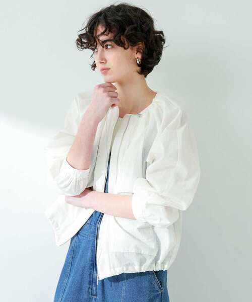 「URBAN RESEARCH Sonny Label」 ブルゾン FREE ネイビー レディース_画像3