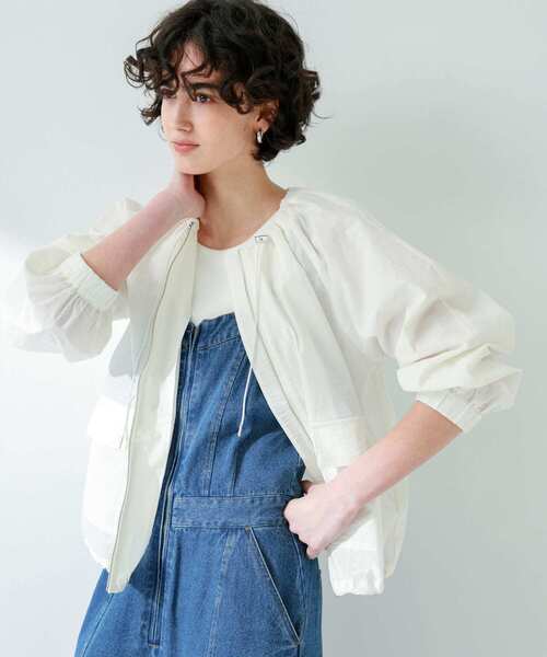 「URBAN RESEARCH Sonny Label」 ブルゾン FREE ネイビー レディース_画像9