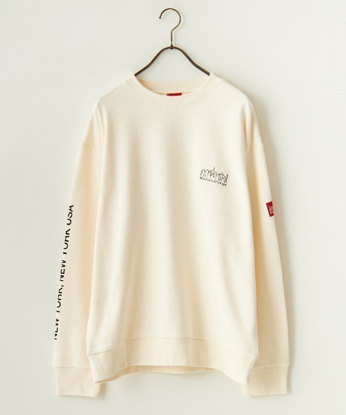 「Manhattan Portage」 長袖カットソー X-LARGE ブラック レディース_画像6