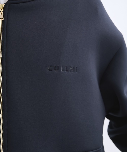 「CULLNI」 ジップアップパーカー 1 ブラック メンズの画像