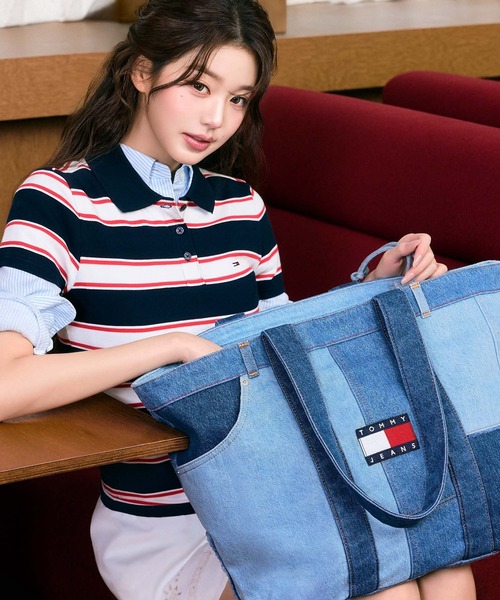 TOMMY JEANS（トミー・ジーンズ） トートバッグ 「ウォニョン着用