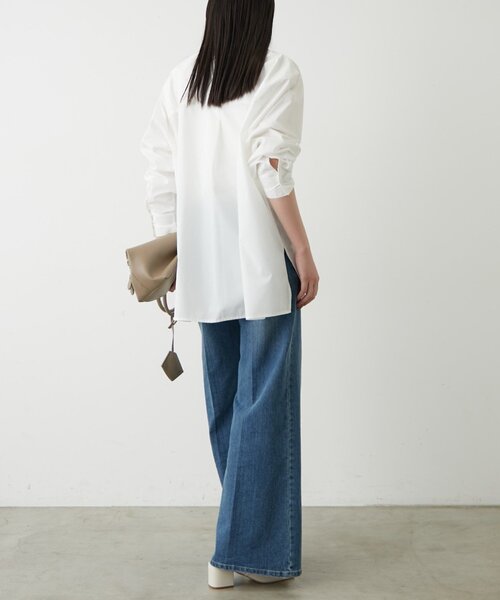 Loungedress（ラウンジドレス） ブラウス シャツ ロゴ刺繍シャツ