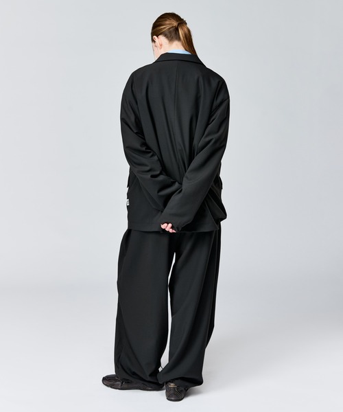 【美品】VEIN 2B テーラード ジャケット　ブラック セール】シンセティックレザー 2B JKT / SYNTHETIC LEATHER 2B JKT