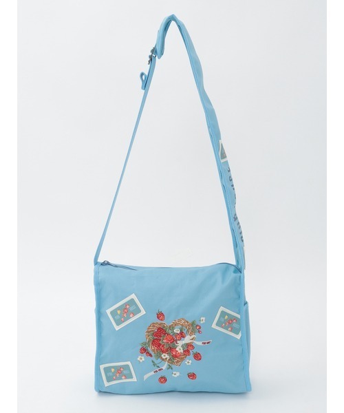 PINK HOUSE ショルダーバッグ PINK HOUSE（ピンクハウス） ショルダーバッグ バッグ 苺リース刺繍