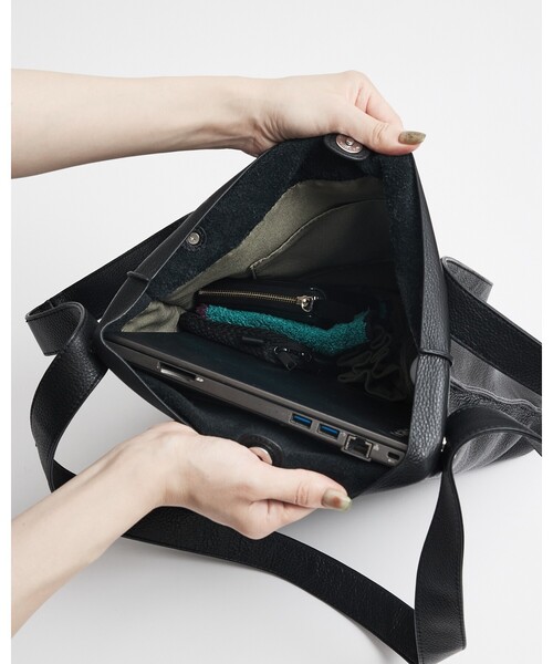 「Beau're」 トートバッグ フリー ブラック レディース_画像4