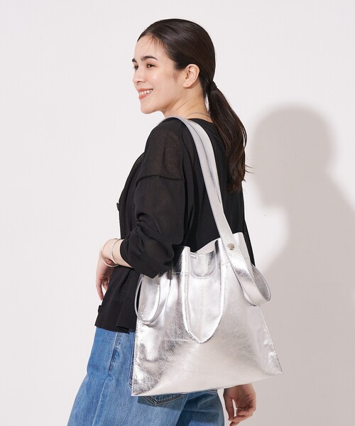 「Beau're」 トートバッグ フリー ブラック レディース_画像7