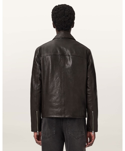 マーミイ ALLSAINTS ダブルライダースジャケット レザー 羊革 All Saints - オールセインツ 羊革 レザー ダブルライダースジャケット