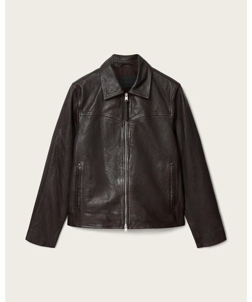 マーミイ ALLSAINTS ダブルライダースジャケット レザー 羊革 All Saints - オールセインツ 羊革 レザー ダブルライダースジャケット