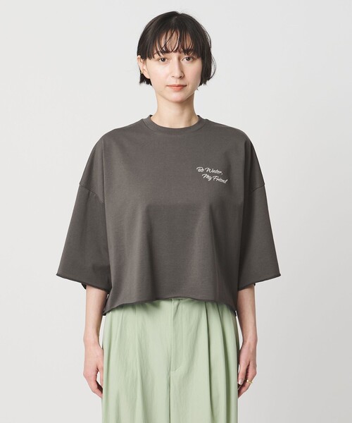 美品 25SS SACRA サクラ コットンナイロンニットポロシャツ 38 チャコールグレー レディース 古着 中古 USED 中古・古着通販】SACRA (サクラ) ニットワンピース グレー サイズ:38