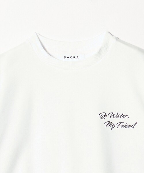 SACRA（サクラ） tシャツ 「SACRA」ハーフスリーブ クロップド