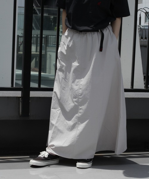 Gramicci（グラミチ） スカート NYLON FLARE SKIRT｜ナイロンフレア