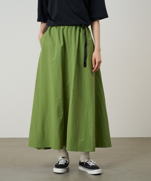 Gramicci（グラミチ） スカート NYLON FLARE SKIRT｜ナイロンフレア
