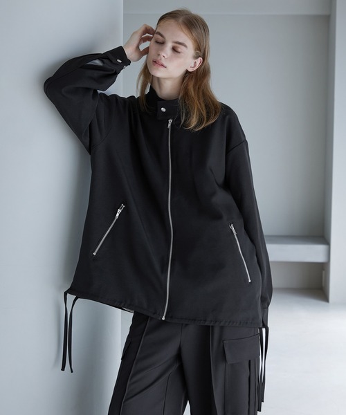 「SERACE」 ブルゾン M グレー メンズ_画像9