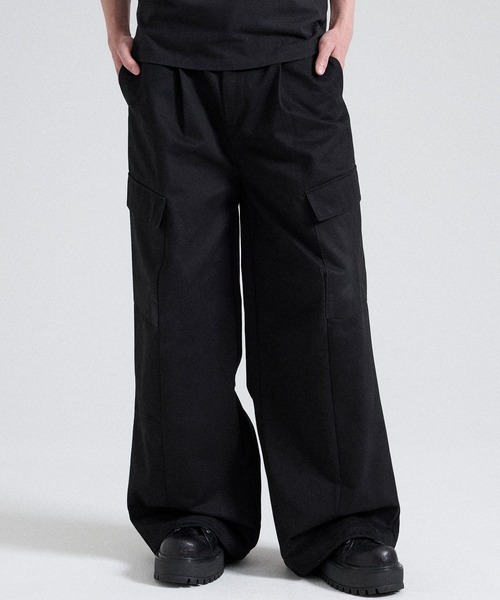 カーゴパンツ Parts Lab. カーゴパンツ 「Parts Lab.」Wide Tuck Cargo Pants