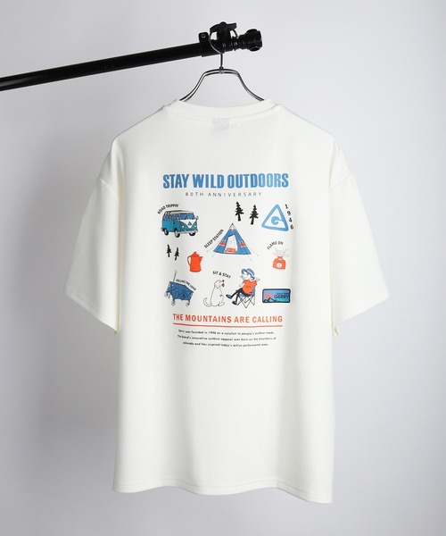 GERRY（ジェリー） tシャツ 接触冷感 とろみポンチ バックプリント