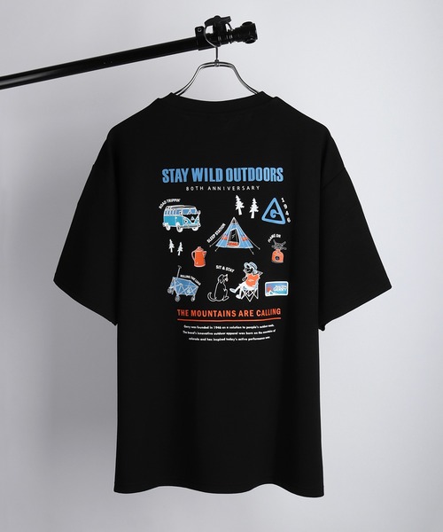 GERRY（ジェリー） tシャツ 接触冷感 とろみポンチ バックプリント