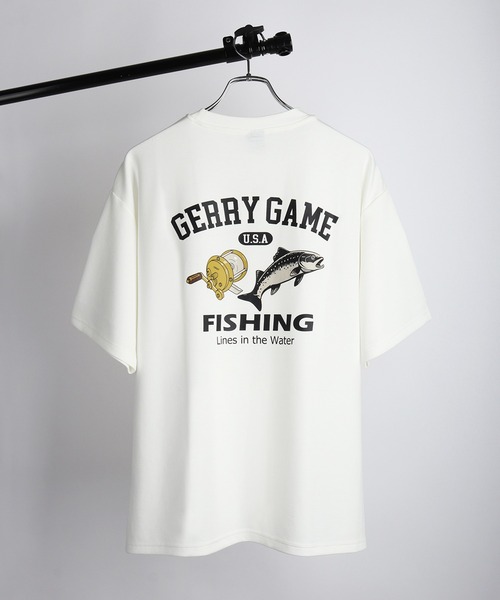 GERRY（ジェリー） tシャツ 接触冷感 とろみポンチ バックプリント