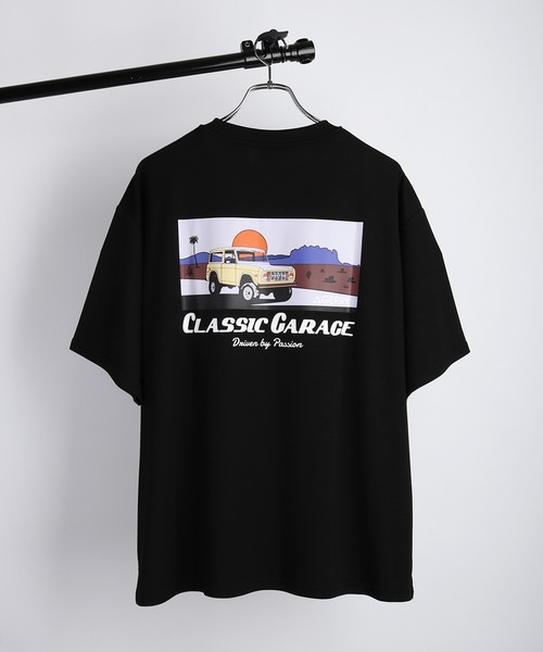 GERRY（ジェリー） tシャツ 接触冷感 とろみポンチ バックプリント