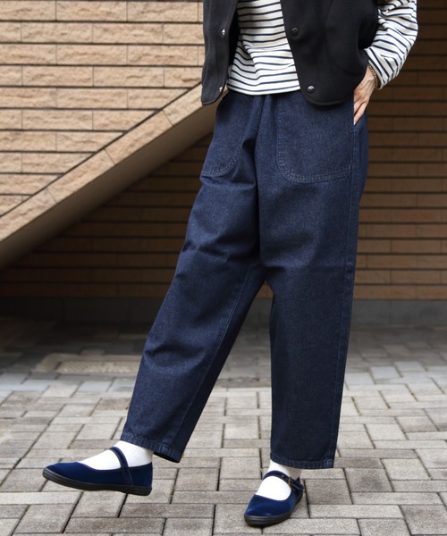 Danton（ダントン） デニムパンツ 36 インディゴブルー レディース