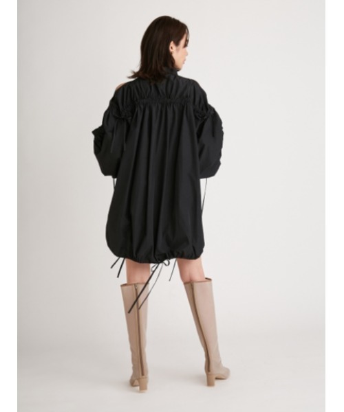 「SNIDEL」 長袖チュニック ONE SIZE ホワイト レディースの画像